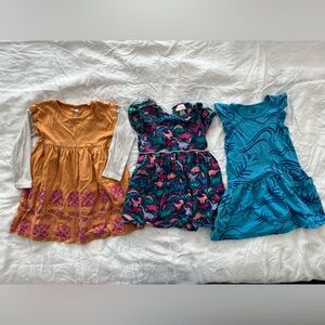 Colorful Girls' Dresses Set